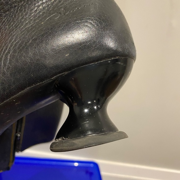 Fluevog vintage Andante black leather boots size US 10 - Picture 13 of 16